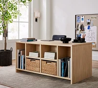 Pacific Executive Desk with Bookcase