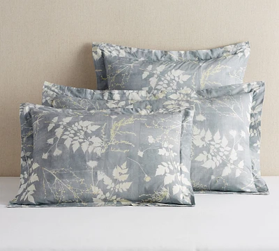 Shadow Floral Percale Sham