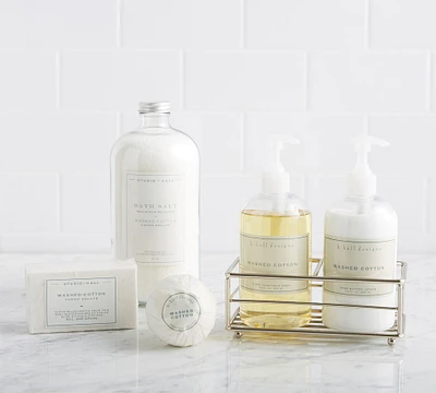 K. Hall Washed Cotton Ultimate Spa Set