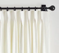 Open Box: Emery Linen Pinch Pleat Blackout Curtain