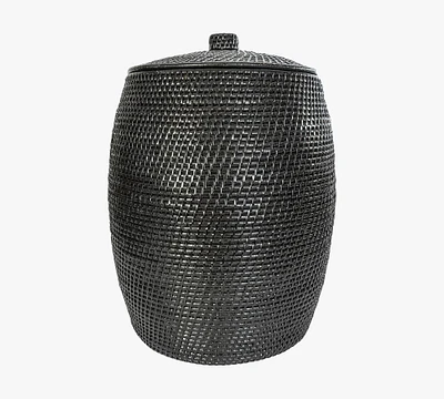 Tava Rattan Beehive Laundry Hamper with Lid