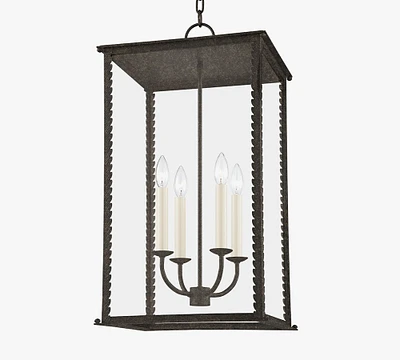 Zayd Outdoor Metal Pendant (10"-15")