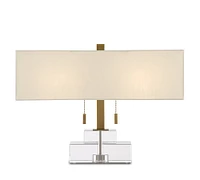 Digby Crystal Table Lamp (15")