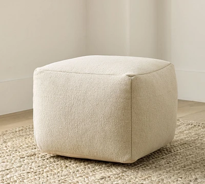 Cora Solid Year Round Pouf