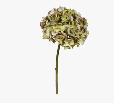 Faux Hydrangea Half Dozen Short Stems