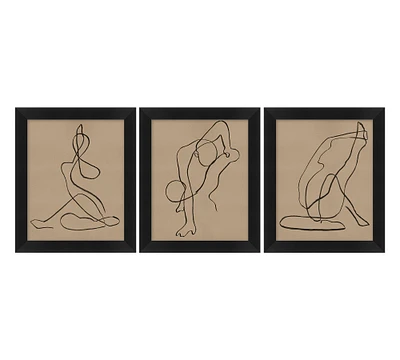 Fluid Moves Framed Wall Art Prints