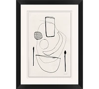 Daily Meal Framed Print