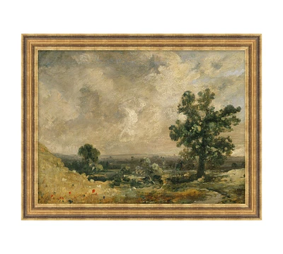 Rolling Cloudy Day Framed Print