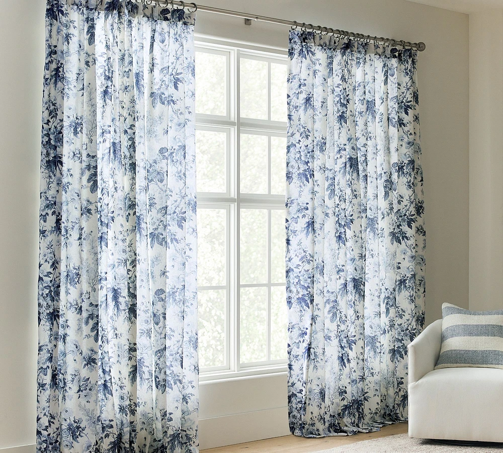 Garden Floral Curtain