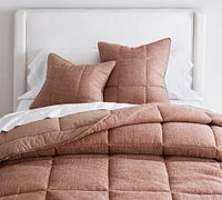 Open Box: Belgian Flax Linen Waffle Comforter