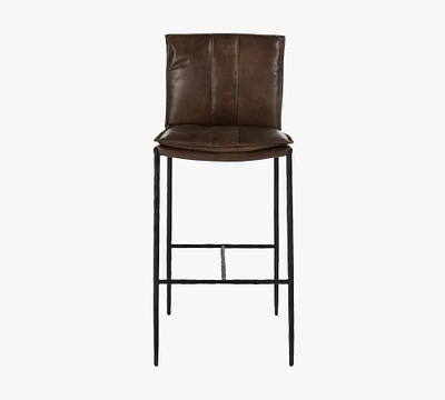 Eugina Leather Stool