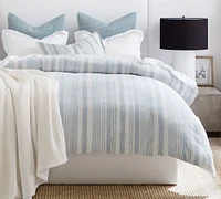 Hawthorn Striped Cotton Duvet Cover