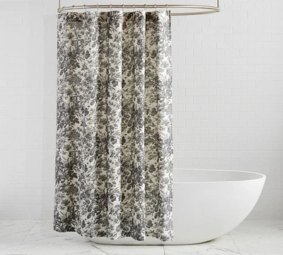 Sorrel Toile Shower Curtain