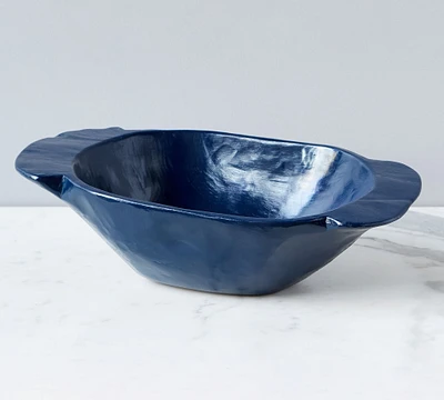 Navy Dough Bowl