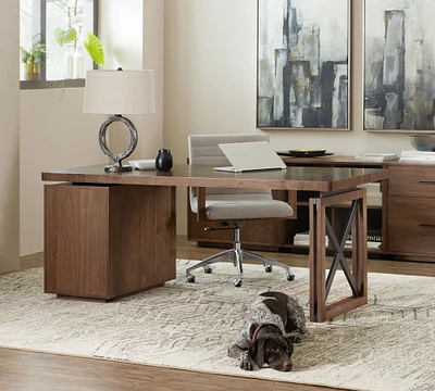 Daniel Single Cabinet Writing Desk