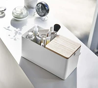 Yamazaki Makeup Organizer With Mirror