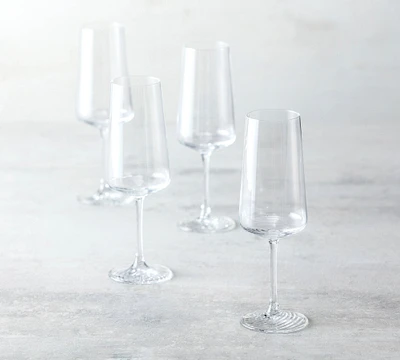 Echo Champagne Glasses, Set of 4