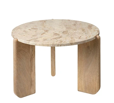 Elmdale Round Terrazzo Coffee Table (28")