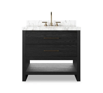 Aspen 36" Marble Top Single Sink Vanity