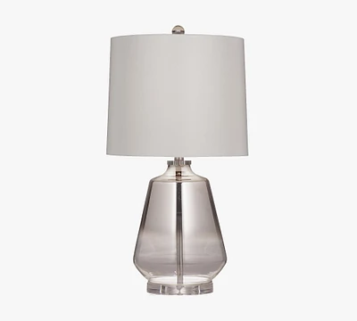Bross Glass Table Lamp (28")