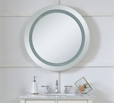 Marina Lighted LED  Round Mirror