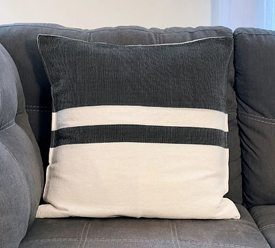 Open Box: Yash Handwoven Block Pillow Cover