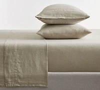 Open Box: Belgian Flax Linen Hemstitch Sheet Set