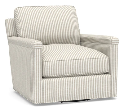 Open Box: Tyler Square Arm Swivel Chair