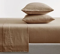 Open Box: Belgian Flax Linen Hemstitch Sheet Set