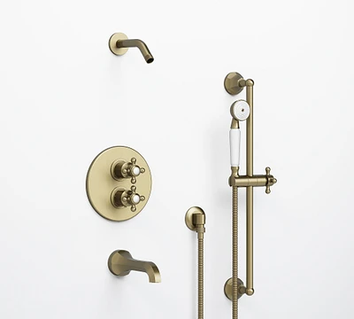 Victoria Thermostatic Bathtub & Shower Set with Handshower