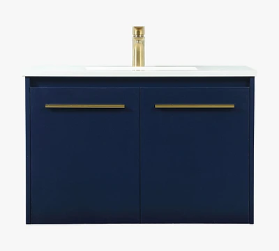 Penn 24-36" Single Sink Floating Vanity