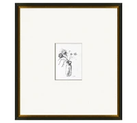 Mums In Vase Framed Print