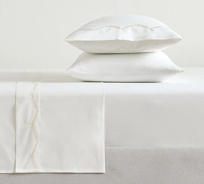 Monique Lhuillier Allegra Embroidered Sheet Set