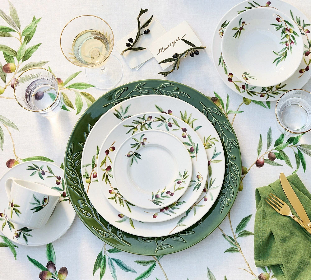 Monique Lhuillier Olive Orchard Dinnerware Collection