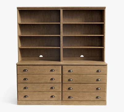 Printers Storage Bookcase Suite (64")