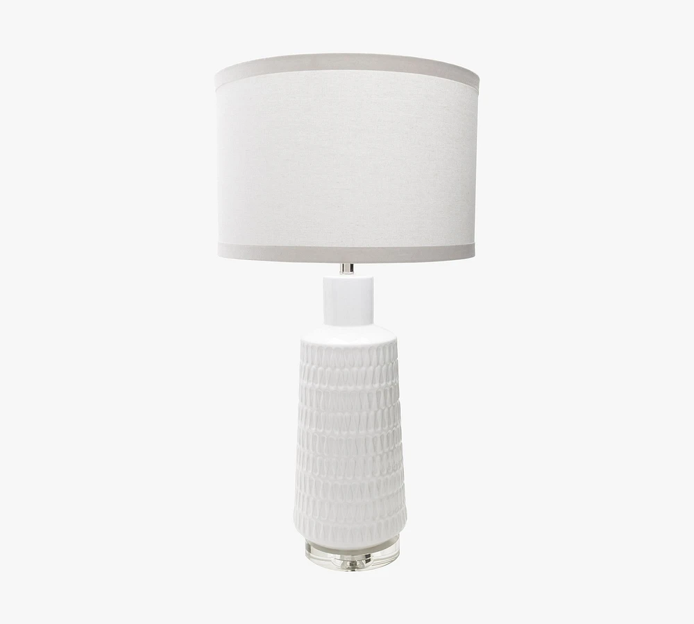 Delmage Ceramic Table Lamp (35")