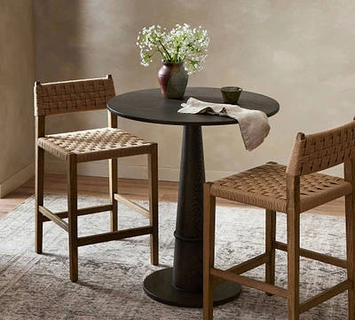 Seaside Woven Stool
