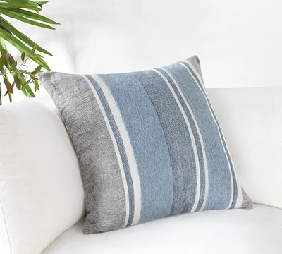 Cayce Linen Striped Pillow Cover