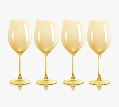 Flora Wine Glasses, Set of 4