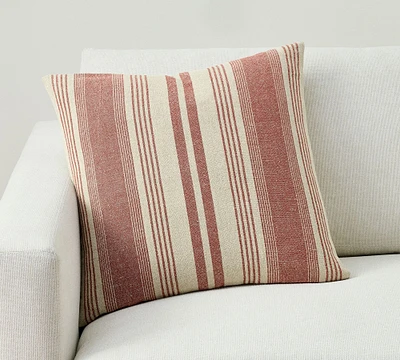 Rustic Striped Pillow