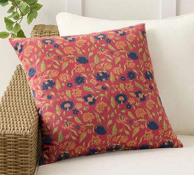 Charlotte Floral Reversible Printed Outdoor Pillow