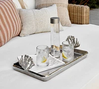 Silver Coral Tray