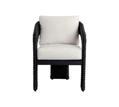 Arden Rattan Outdoor Dining Armchair