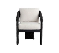 Arden Rattan Outdoor Dining Armchair