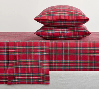 Open Box: Stewart Plaid Flannel Sheet Set