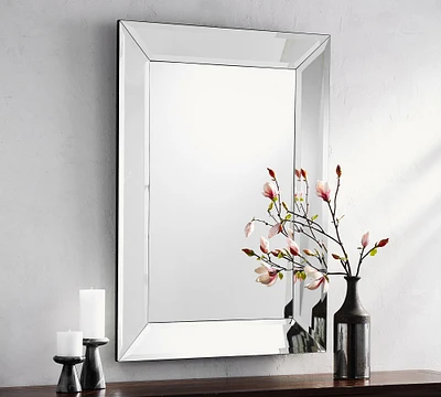 Beveled Glass Frame Mirror