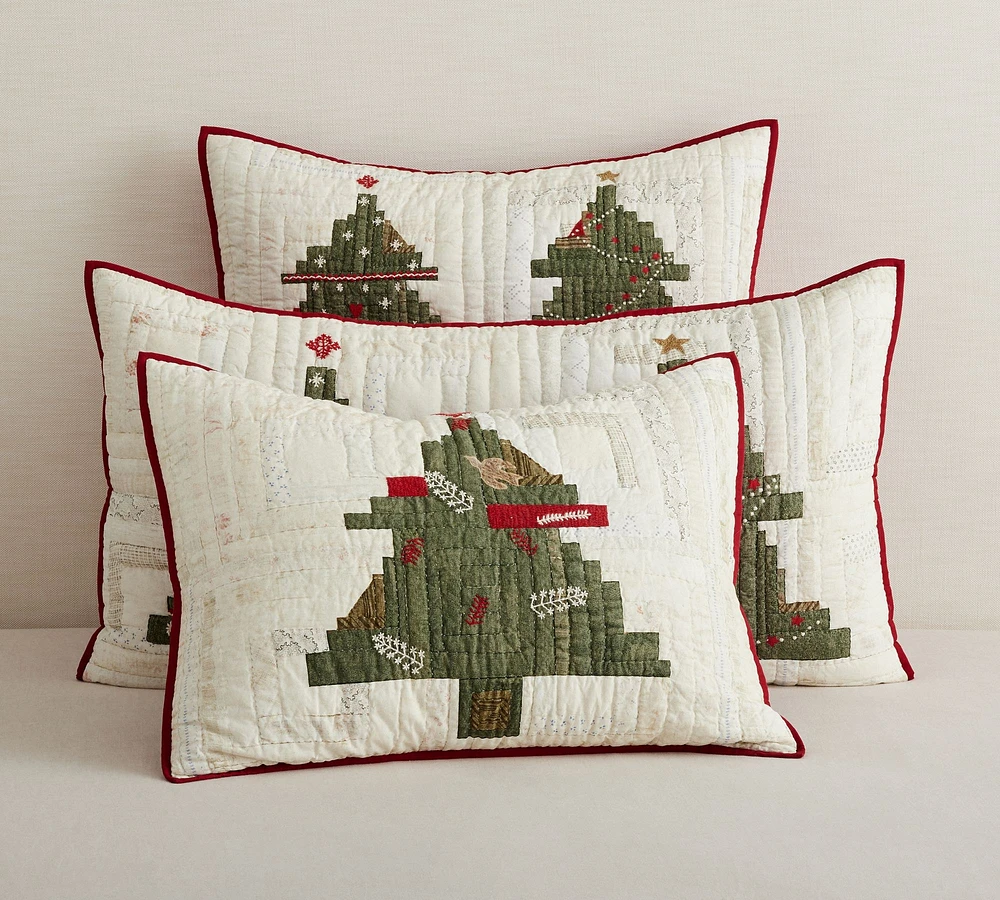 Open Box: Arden Tree Handcrafted Quilted Sham