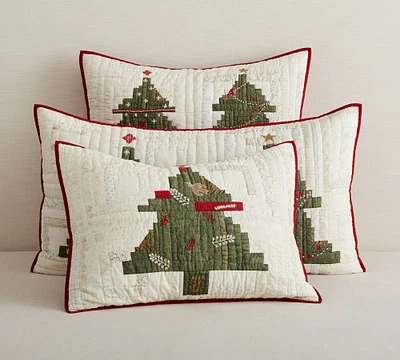 Open Box: Arden Tree Handcrafted Quilted Sham