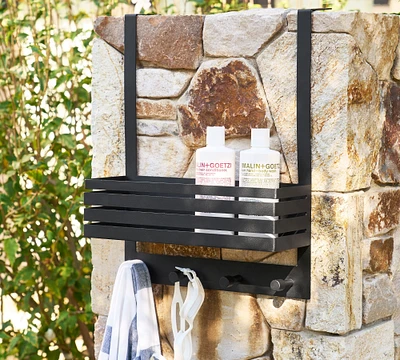 Malibu Metal Outdoor Shower Caddy