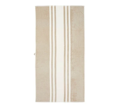 Modern Farmhouse Striped Towel